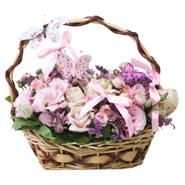 Baby Girl Basket